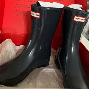 Hunter boots Size 8